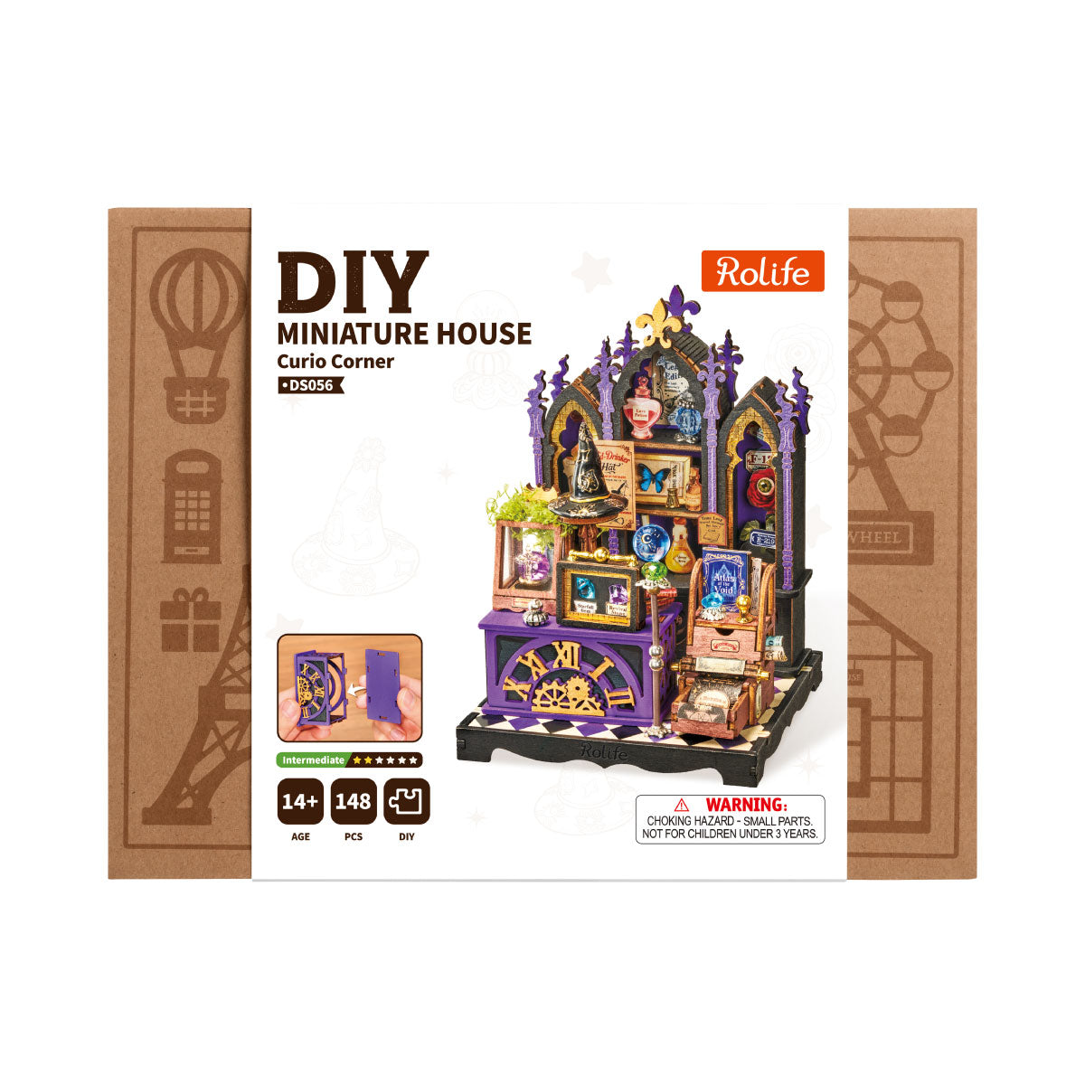 ROLIFE CURIO CORNER DIY MINIATURE HOUSE KIT (DS056)
