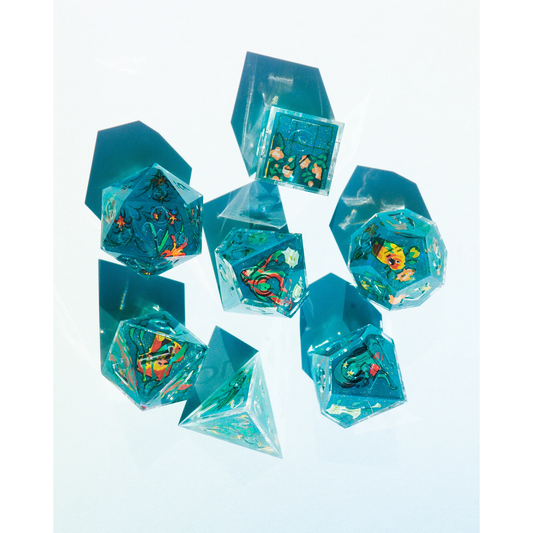 DISPEL PLANT PIRATES ICONIC 7PC DICE SET