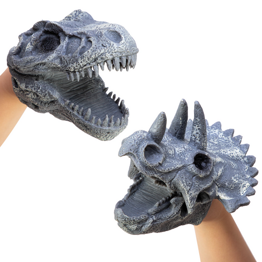 DINOSAUR SKULL HAND PUPPET