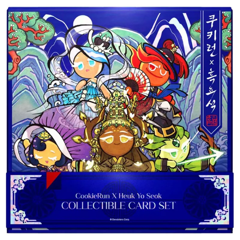 COOKIE RUN X HEUK YO SEOK COLLECTOR’S CARD SET