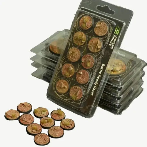 BADLANDS BASES 25MM ROUND
