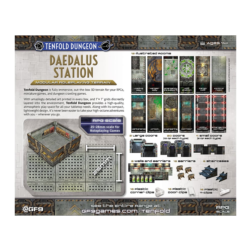 TENFOLD DUNGEON SCI-FI DAEDALUS STATION