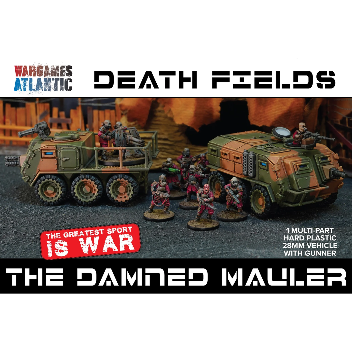 DEATH FIELDS THE DAMNED MAULER