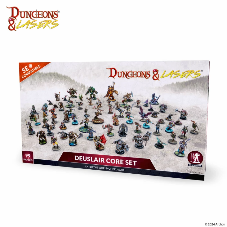 DUNGEONS & LASERS DEUSLAIR CORE SET