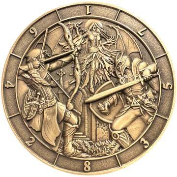 GOLIATH DICE COIN - D8 BATTLE SCENE