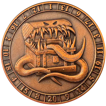 GOLIATH DICE COIN - D20 MIMIC