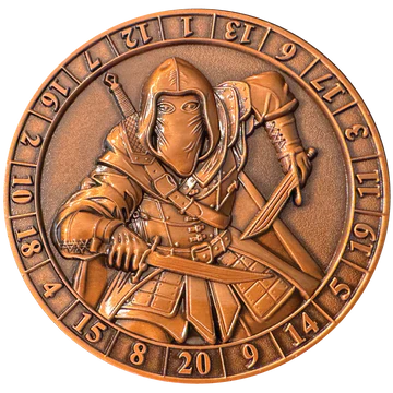 GOLIATH DICE COIN - D20 ROGUE