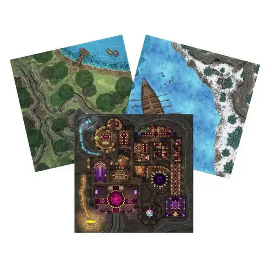 GRIM HOLLOW RPG BATTLEMAPS OF ETHARIS