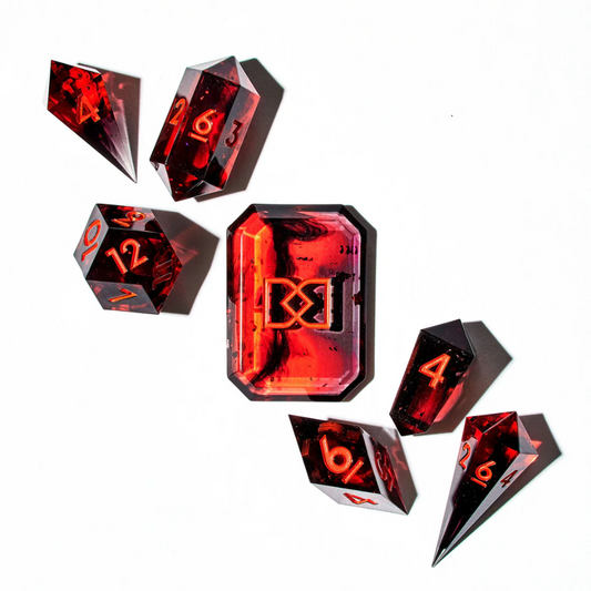 DISPEL DEVIL YOU KNOW 7PC JEWEL DICE SET