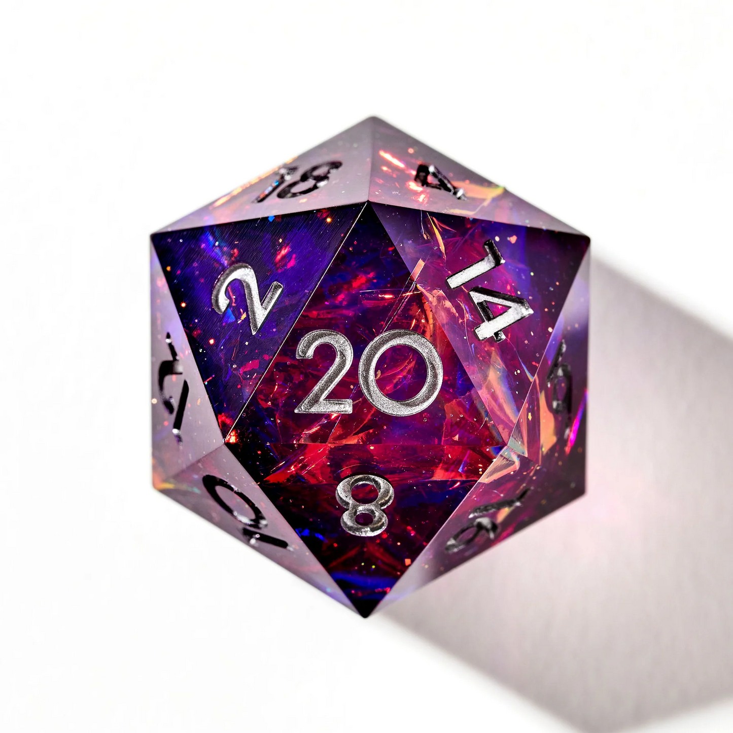 DISPEL AMETHYST SKIES 7PC DICE SET