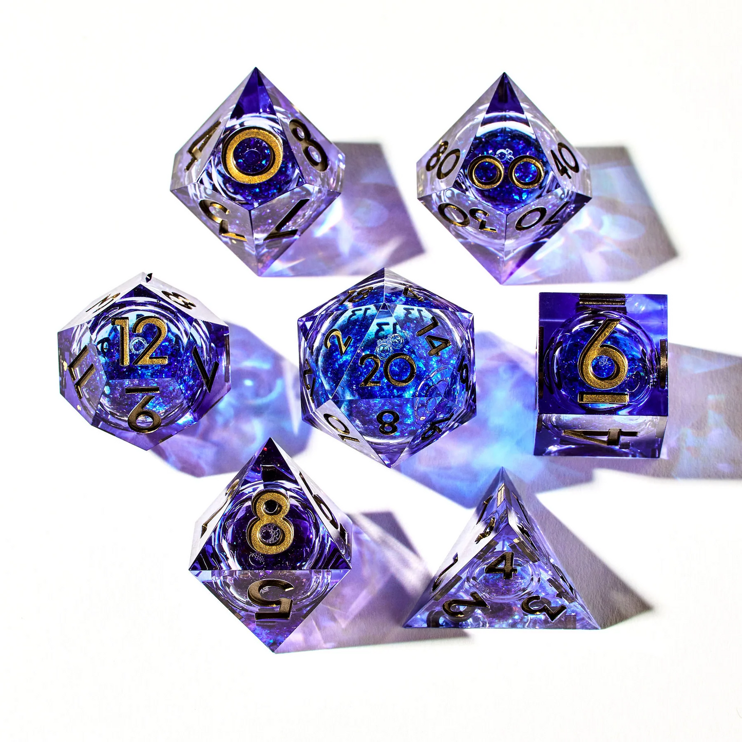 DISPEL THE WEAVE LIQUID CORE 7PC DICE SET