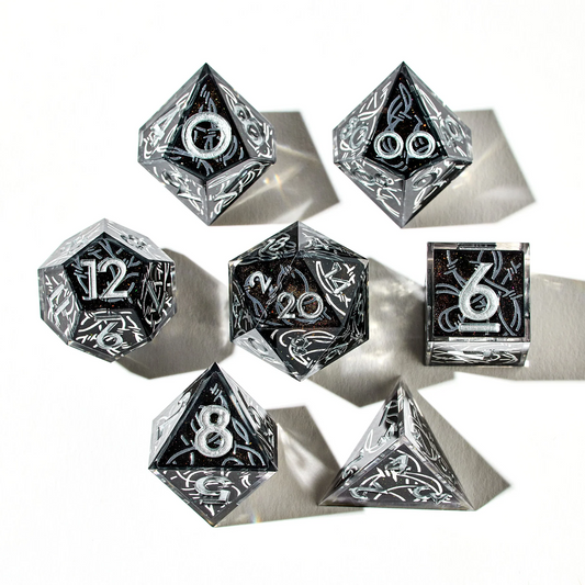 DISPEL DO NOT CROSS ICONIC 7PC DICE SET