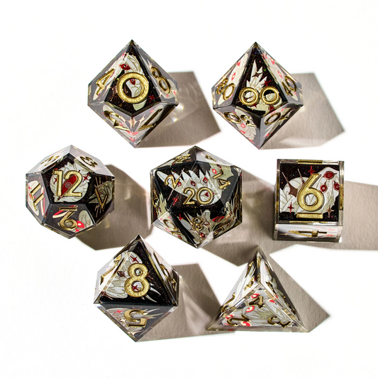 DISPEL BE NOT AFRAID ICONIC 7PC DICE SET