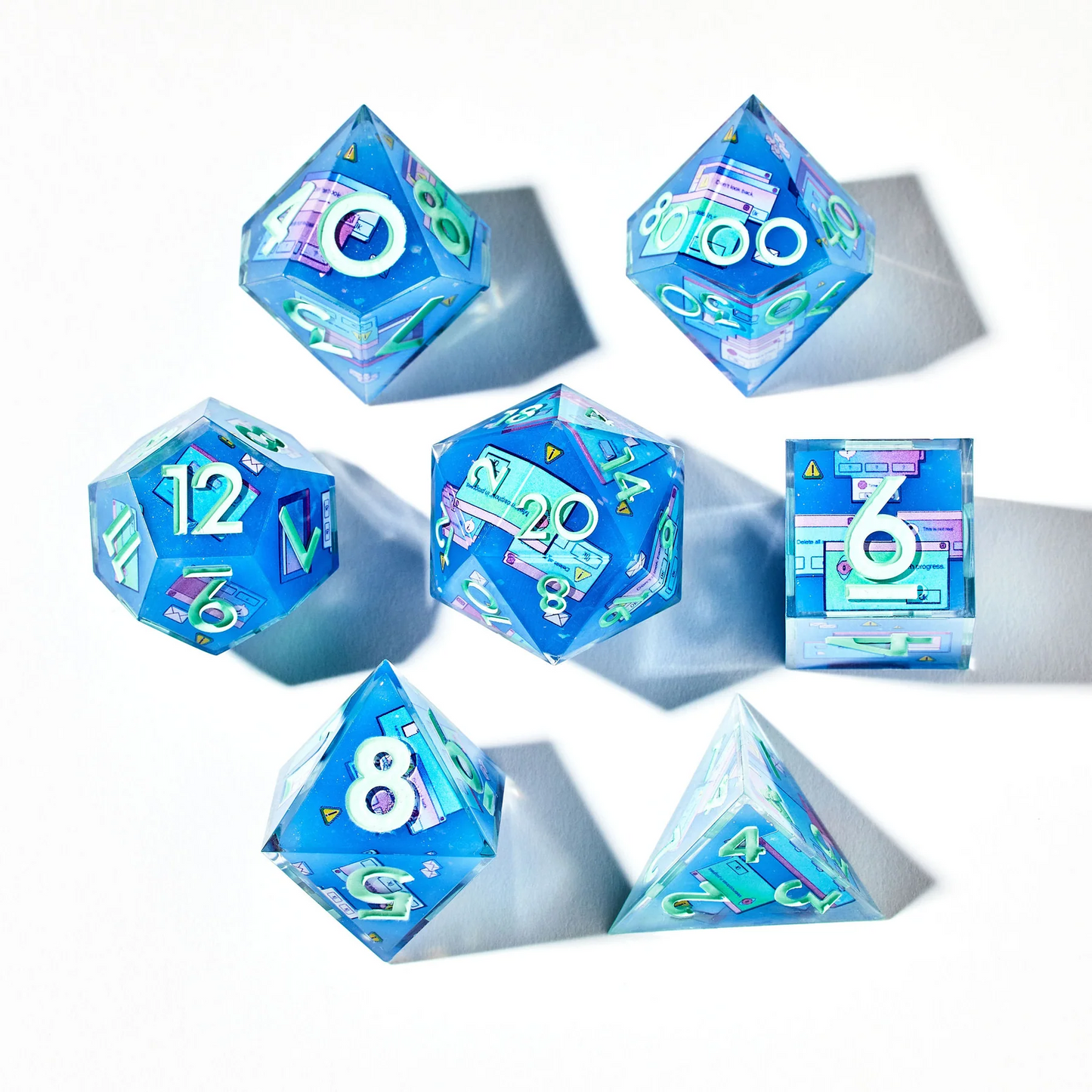DISPEL 404 ERROR 7PC DICE SET