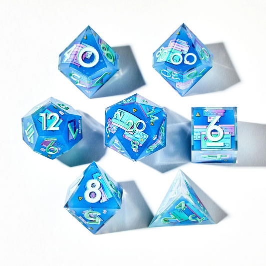 DISPEL 404 ERROR 7PC DICE SET