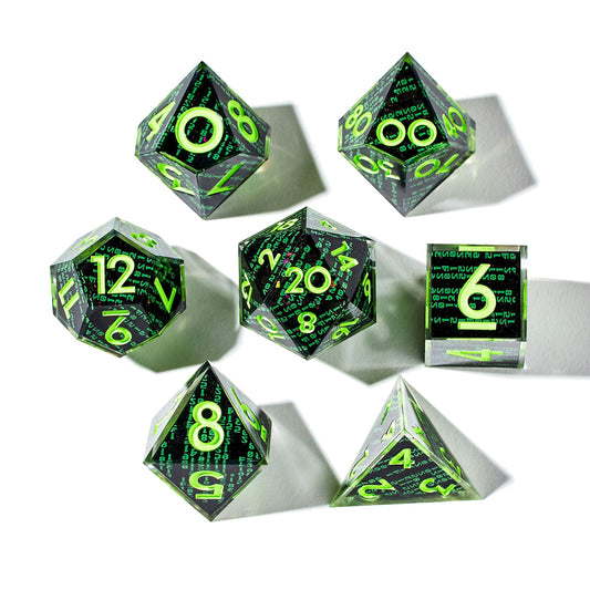 DISPEL CODERAIN 7PC DICE SET