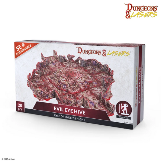 DUNGEONS & LASERS EVIL EYE HIVE HALF-HEIGHT WALLS