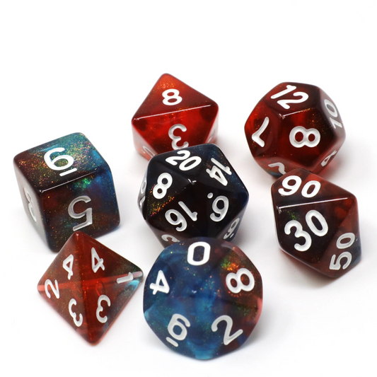 DRAGON SCALE 7PC POLY DICE SET