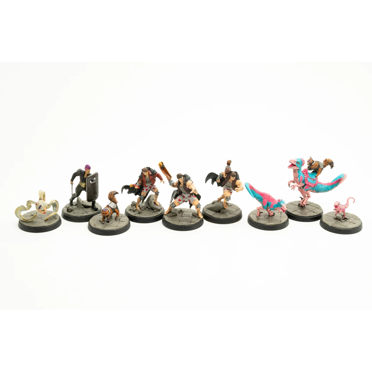 DUNGEON CRAWLER CARL RPG MINIATURES SET 1 THE ROYAL COURT