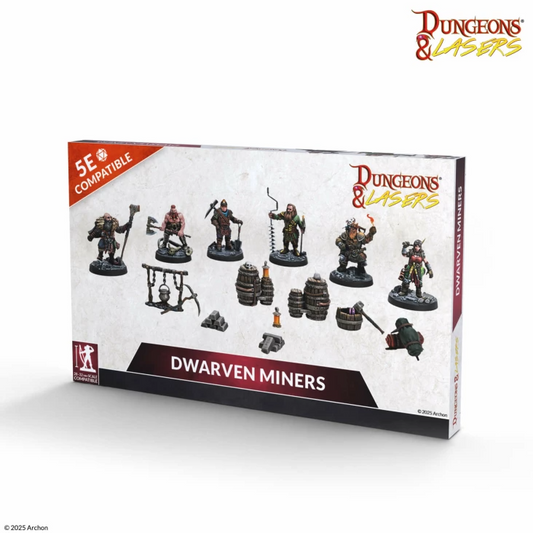 DUNGEONS & LASERS DWARVEN MINERS