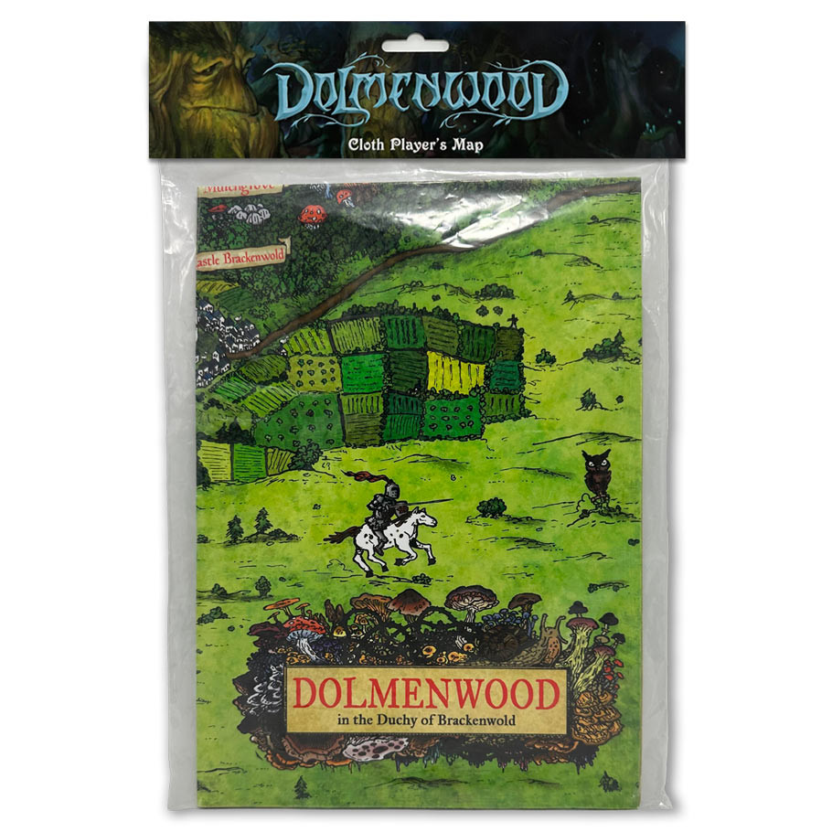 DOLMENWOOD CLOTH PLAYER'S MAP