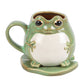 FROG AND LILYPAD MUG AND SAUCER