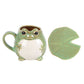 FROG AND LILYPAD MUG AND SAUCER