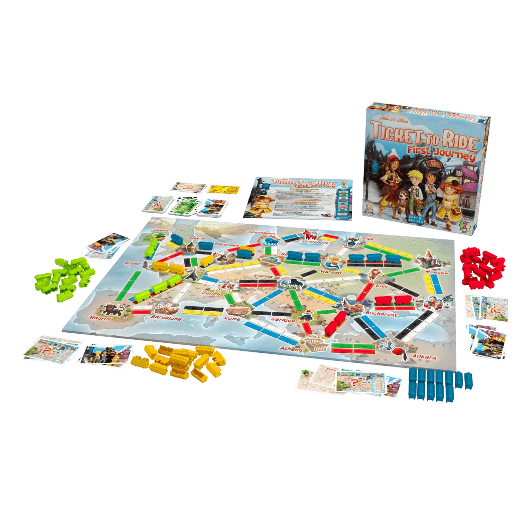 TICKET TO RIDE FIRST JOURNEY EUROPE