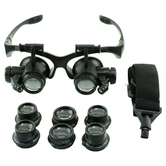 ENKAY MULTI-POWERED MAGNIFIER EYEWEAR W/ LED