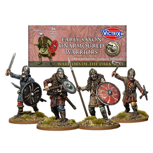 EARLY SAXON UNARMOURED WARRIORS