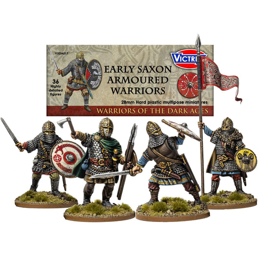 EARLY SAXON ARMOURED WARRIORS