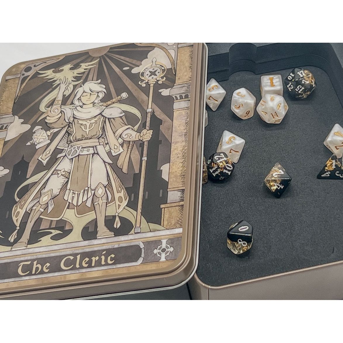 RPG EPIC DICE SET CLERIC