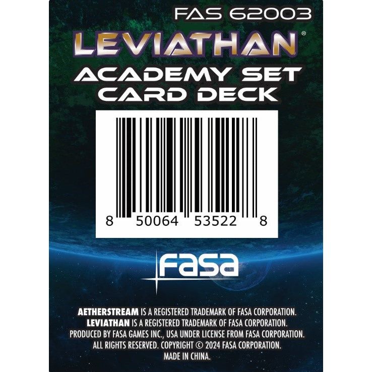 LEVIATHAN ACADEMY SET CARD DECK