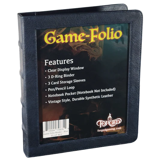 GAME FOLIO RPG BINDER & CHARACTER JOURNAL