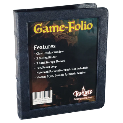 GAME FOLIO RPG BINDER & CHARACTER JOURNAL