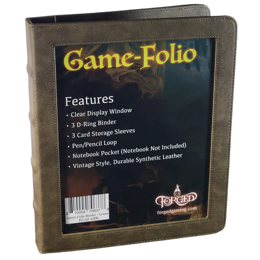 GAME FOLIO RPG BINDER & CHARACTER JOURNAL