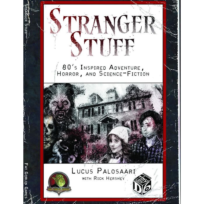STRANGER STUFF RPG CORE BOOK - LUCUS PALOSAARI