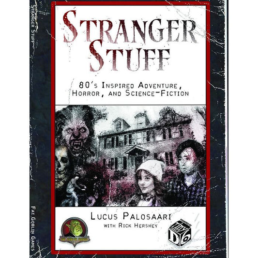 STRANGER STUFF RPG CORE BOOK - LUCUS PALOSAARI