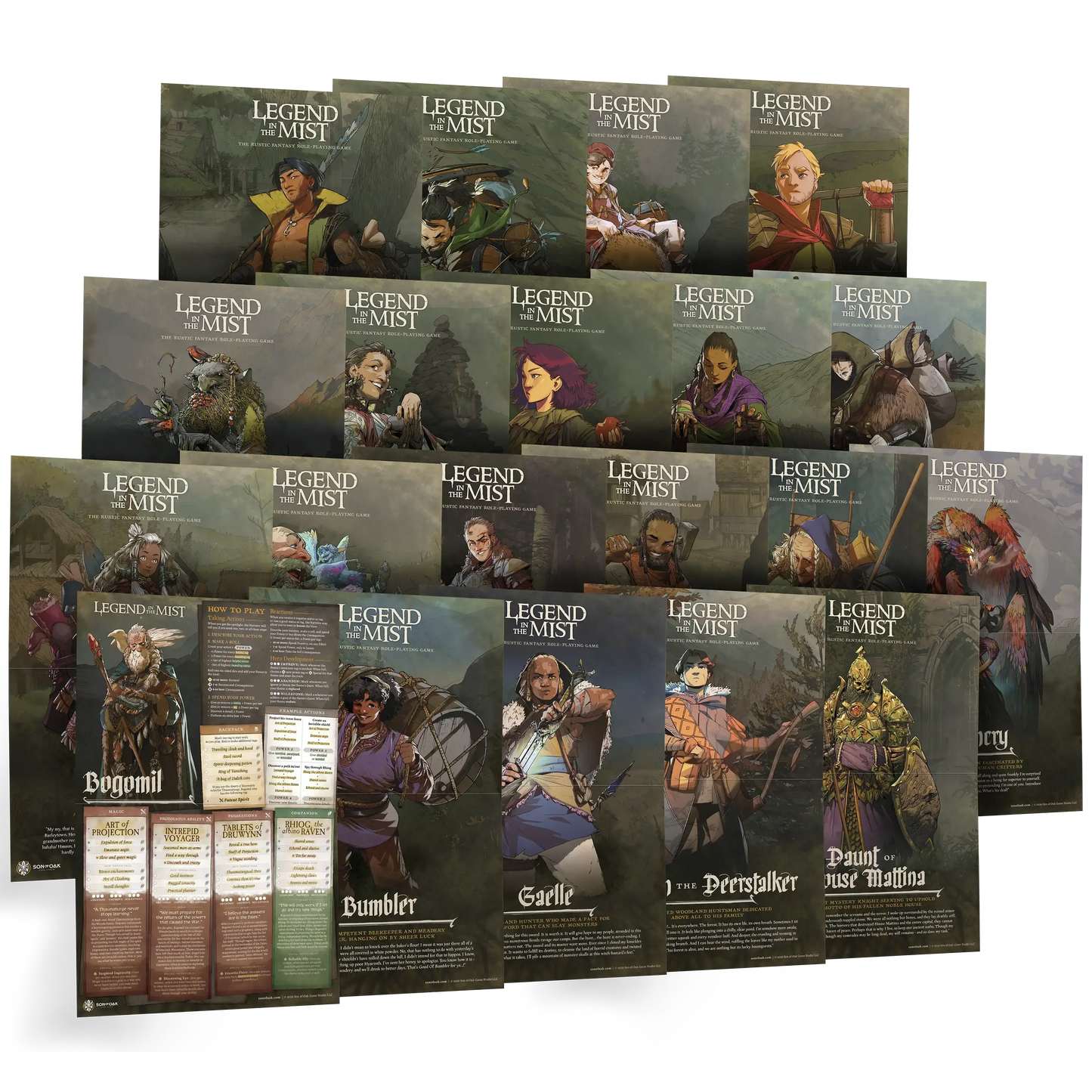 LEGEND IN THE MIST RPG CHARACTER PACK