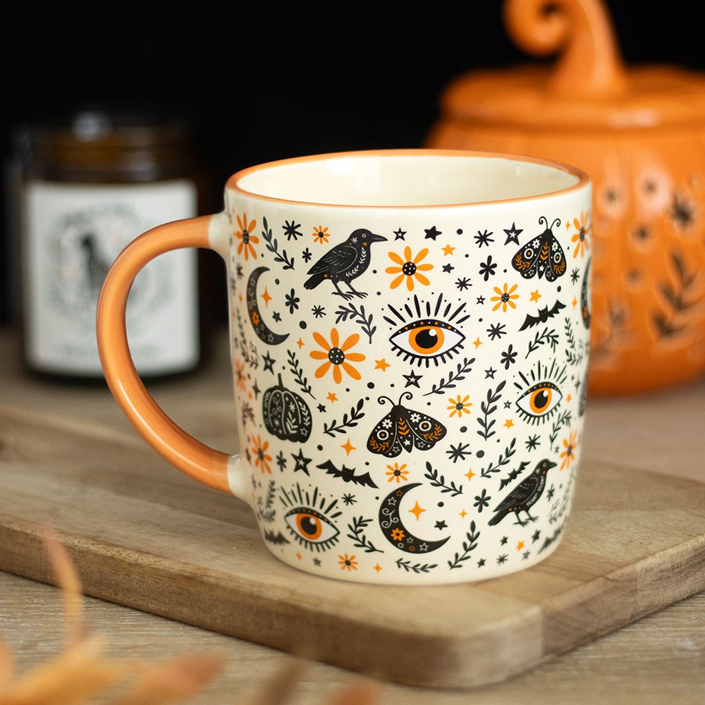 FRIGHTFUL FOLK PRINT MUG