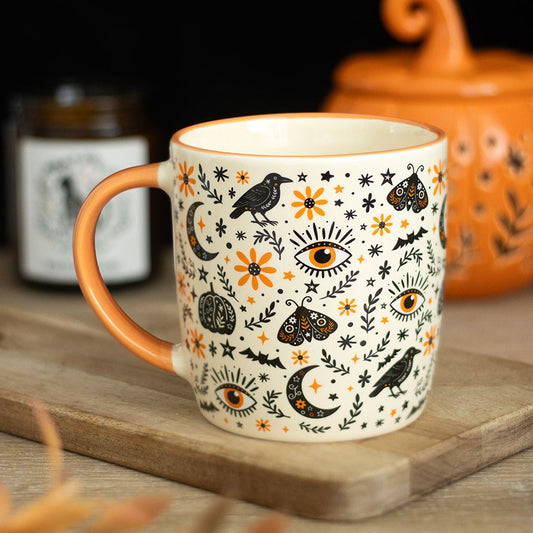 FRIGHTFUL FOLK PRINT MUG