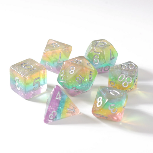 FAIRY 7PC POLY DICE SET