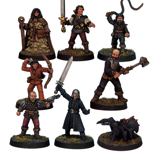 7 TV FANTASY STARTER MINIATURE SET