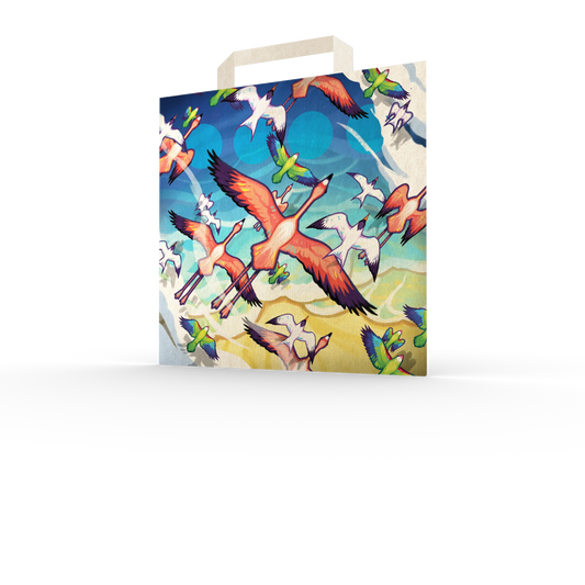 FLOCK! TOTE BAG