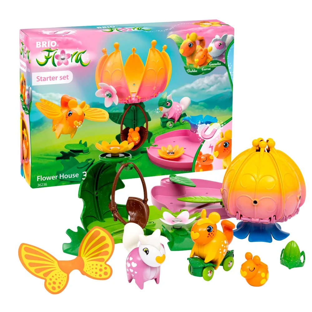 BRIO FLORA: FLOWER HOUSE STARTER SET
