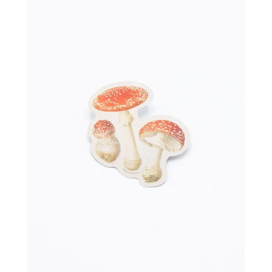 FLY AGARIC POISONOUS STICKER