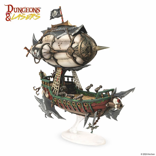 DUNGEONS & LASERS FLYING PIRATES AIRSHIP
