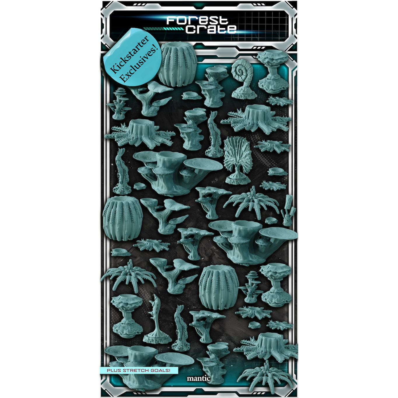 TERRAIN CRATE FOREST CRATE (SCI-FI)