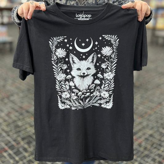 COTTAGECORE WOODLAND FOX T-SHIRT