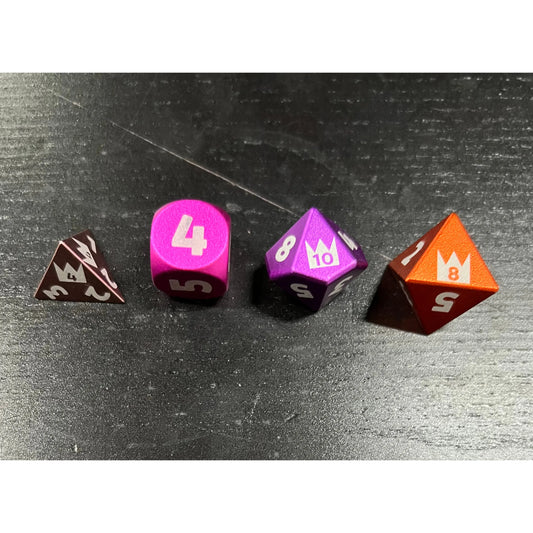 THE EXCELLENTS METAL DICE SET